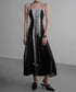 Cross Corded Gradient Dress